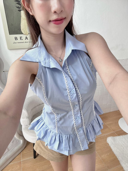 Collar Half Sleeve Shirt